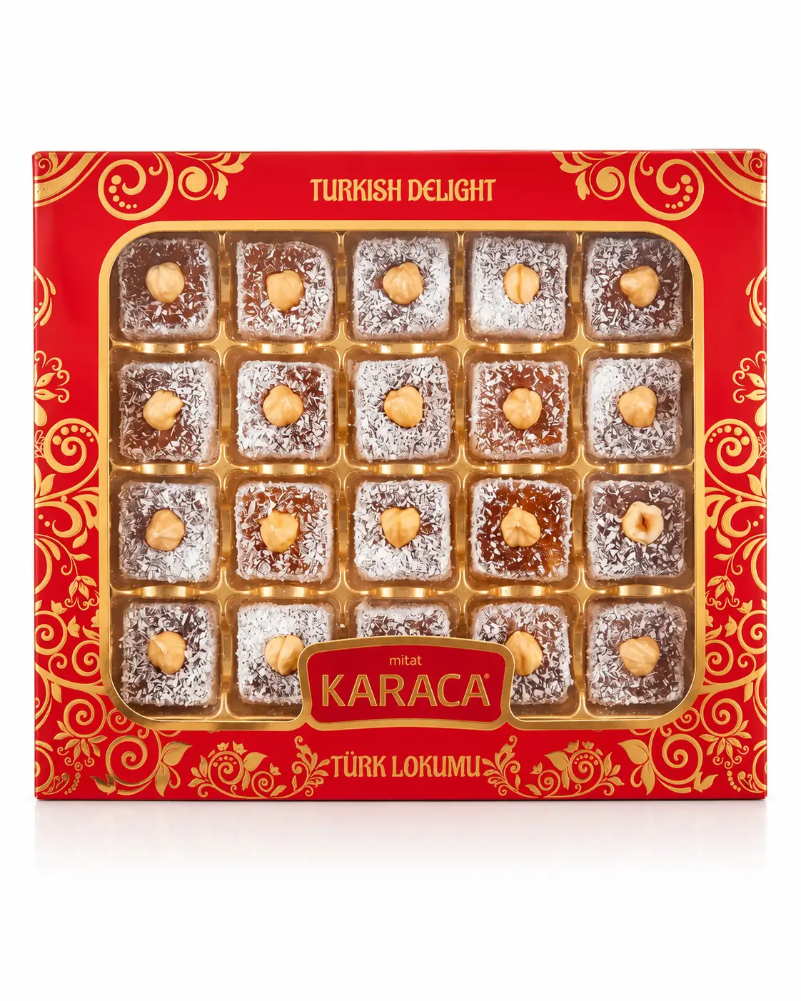 Hazelnut Turkish Delight